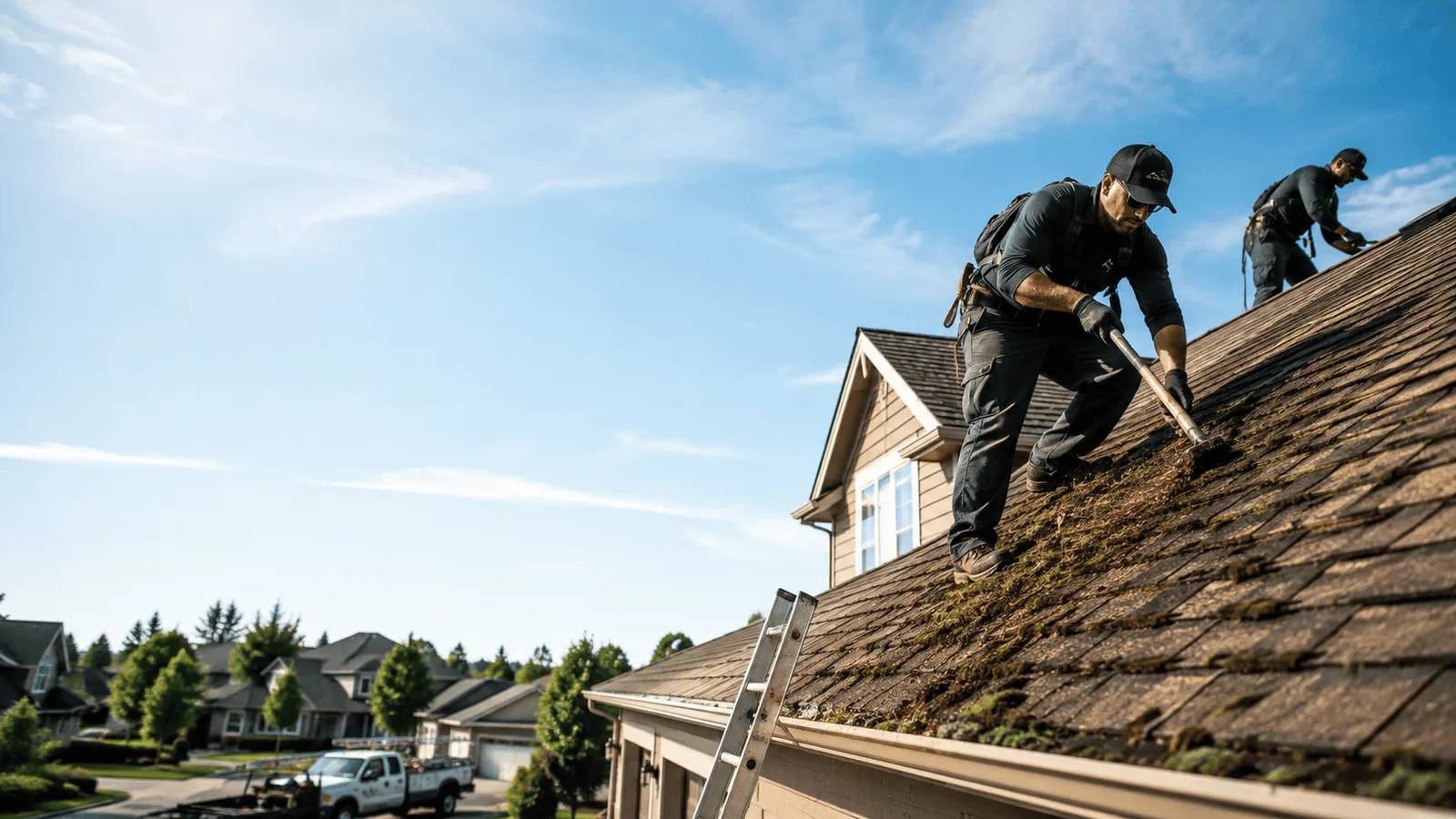 Roof Moss Removal in Forest Knolls, CA near me
